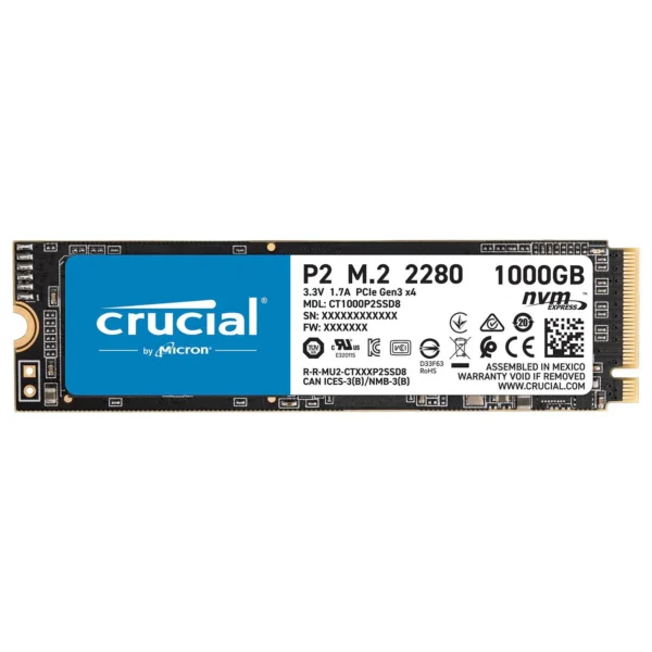 CRUCIAL 1TO SSD NVME