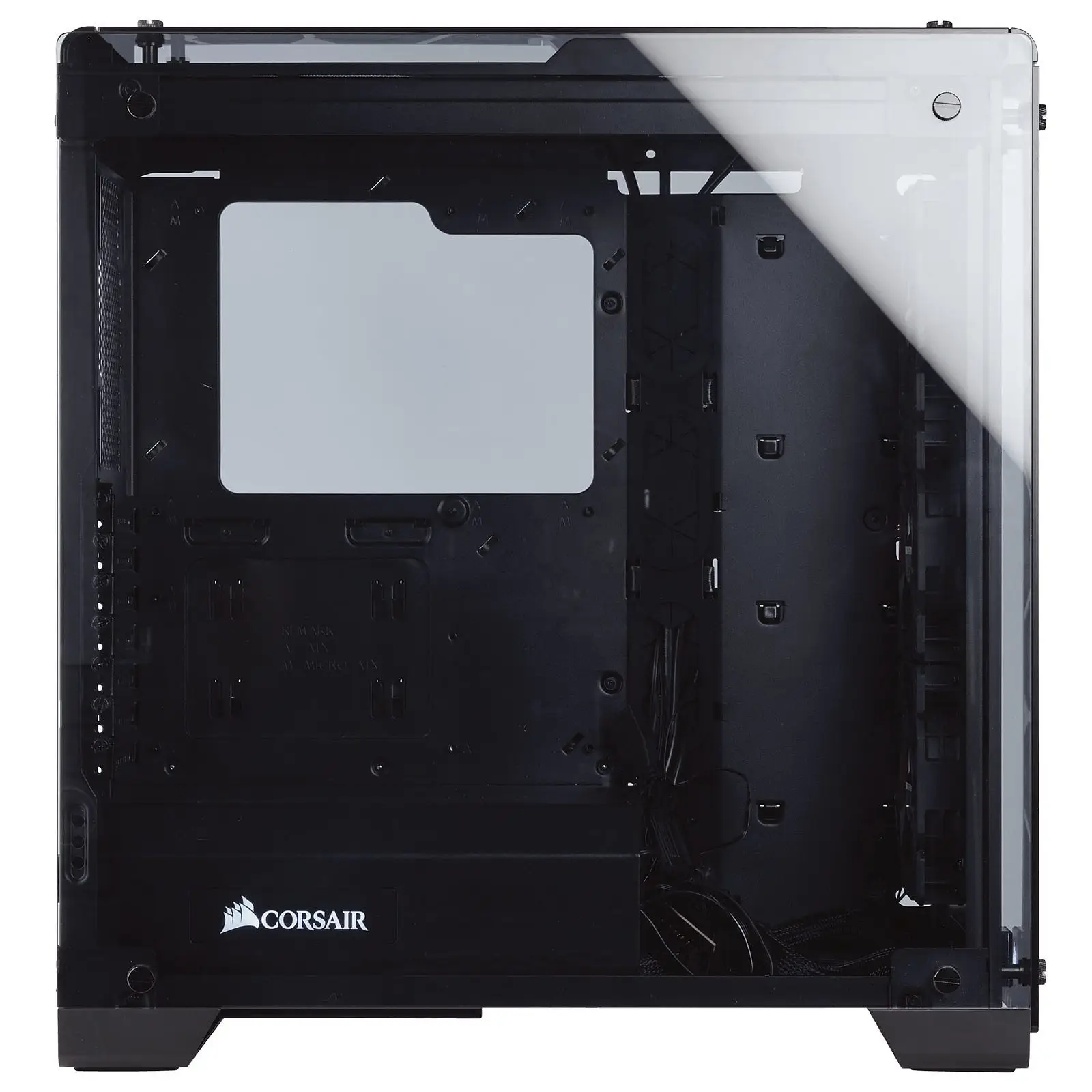 Corsair Boîtier PC Crystal 570X RGB - Noir - Moyen Tour - Fenêtre
