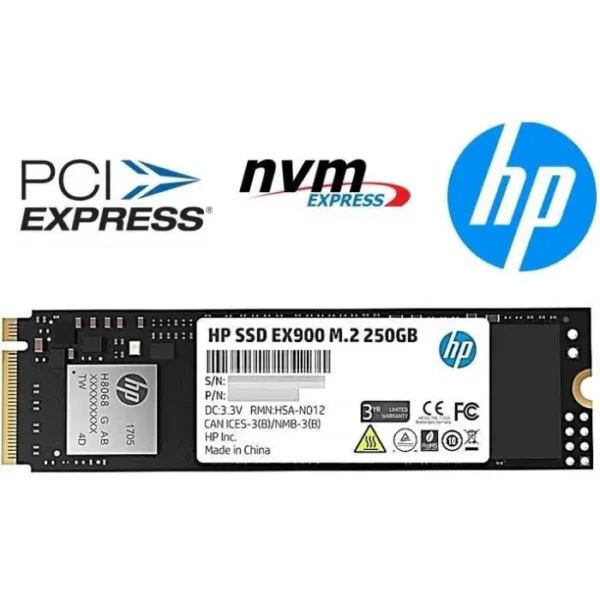 stockage SSD HP EX900 NVME M.2 250GB prix maroc marrakech