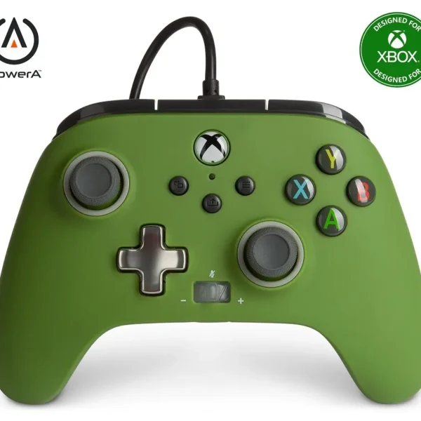 PowerA Manette Xbox Series X|S Soldier Green prix maroc marrakech rabat casa