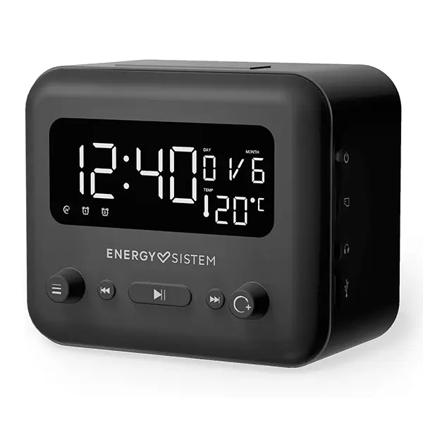 Energy Sistem Clock Speaker 2 Bluetooth Graphite Prix Maroc Marrakech Rabat Casa